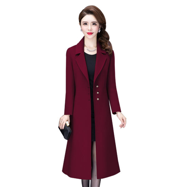 Wool Coat Fashion Long Popular and Slim Winter Coat C102 - Image 6