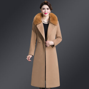 Long Section Formally Fashion Woolen Coat C103